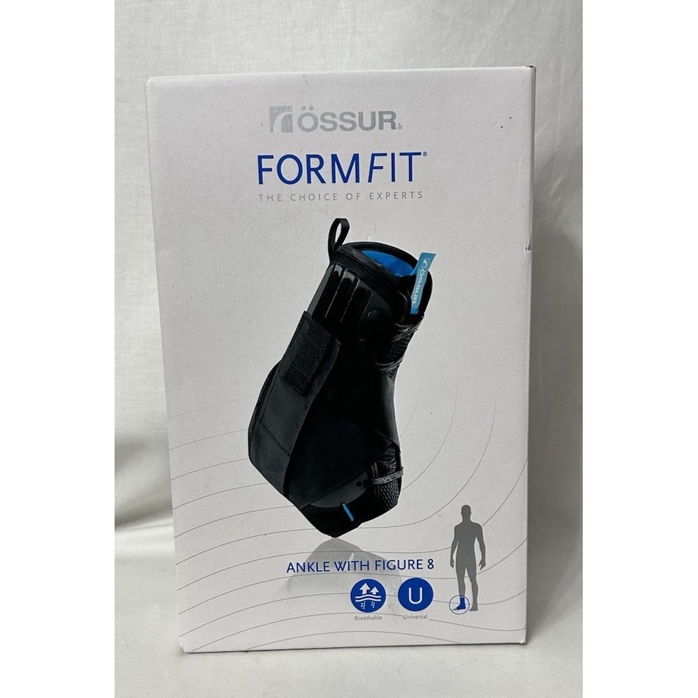 NIB‎ Ossur Form Fit Ankle Brace Medium  Figure 8 Strap Model B-212000003